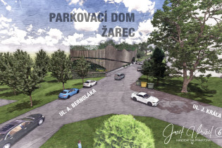 Parkovací dom na sídlisku Žarec